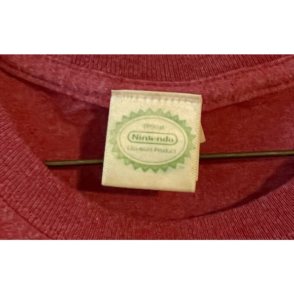 Red Donkey Kong/ Donkey Kong Jr  Nes Classic Video Game T Shirt Size Small - Picture 3 of 3